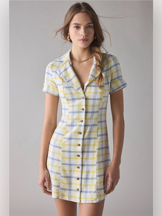 Urban Outfitters Dresses & Skirts - NWT Urban Outfitters BDG Simona Button Down Shirt Mini Dress